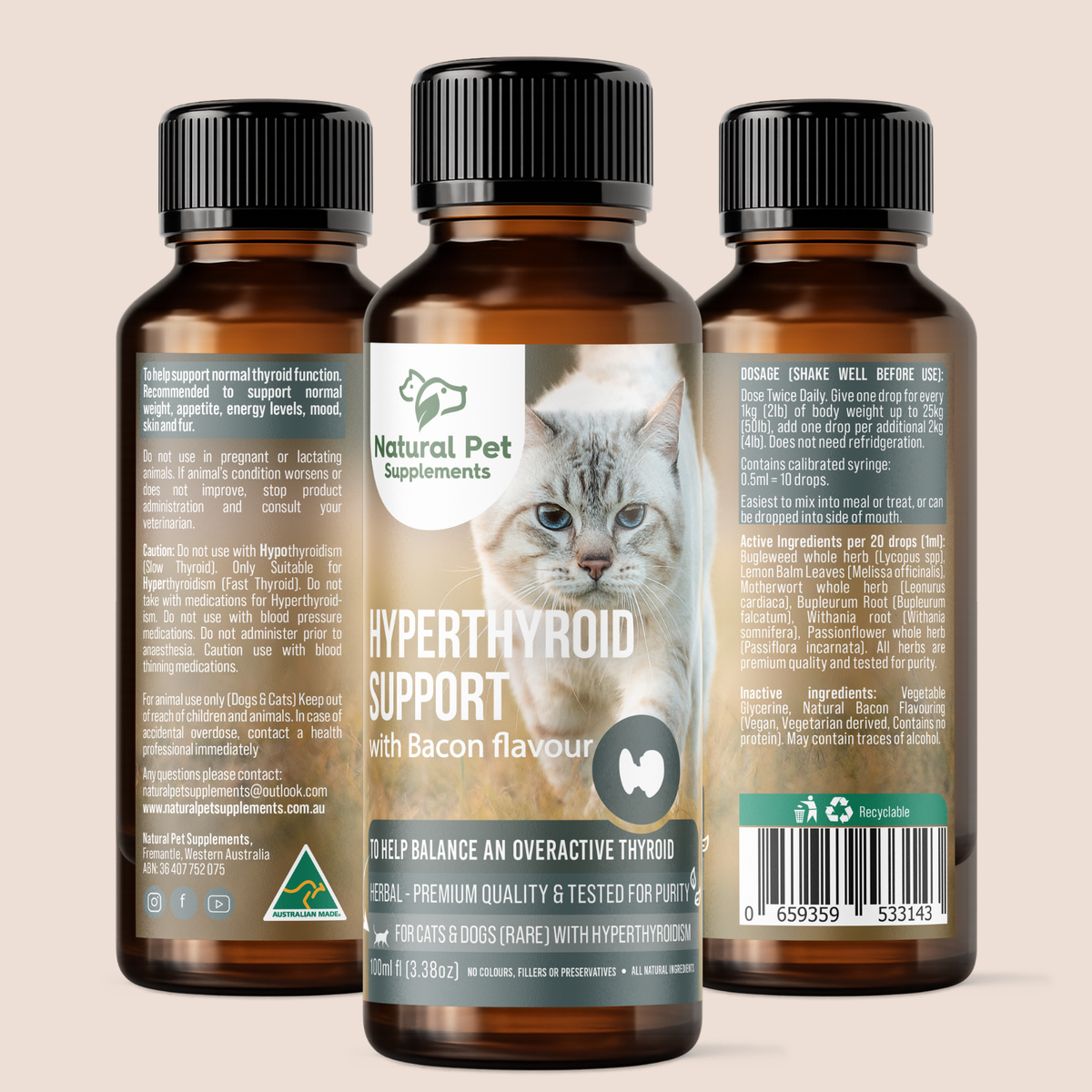 Hyperthyroid Support for cats