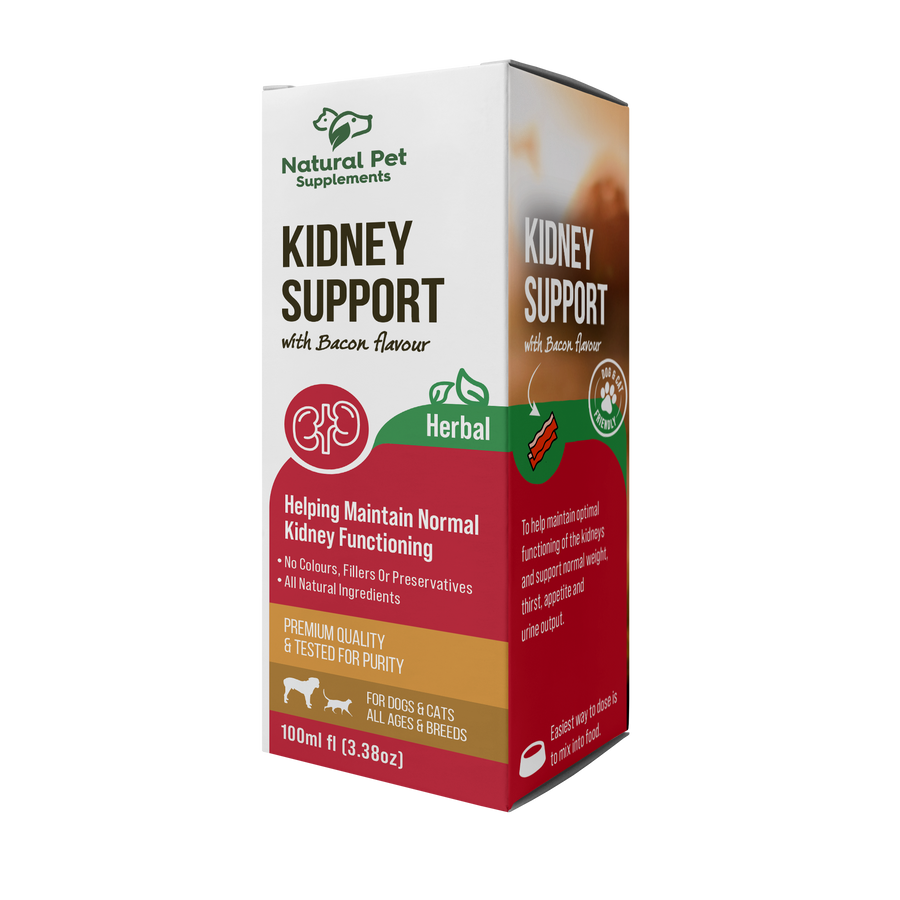 Natural Pet Supplements Kidney Support for dogs with kidney health concerns