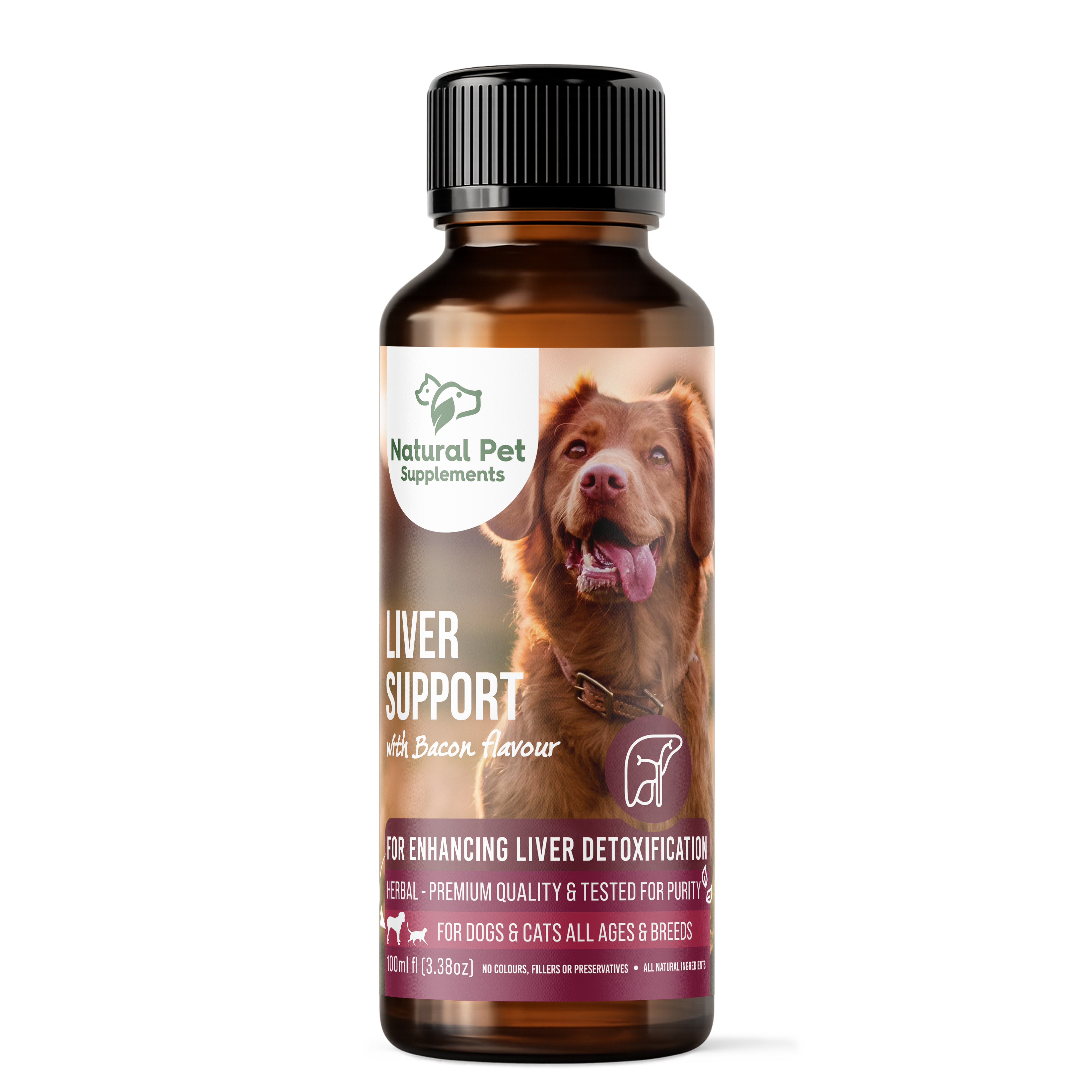 Liver Support Herbal Tincture for Dogs and Cats