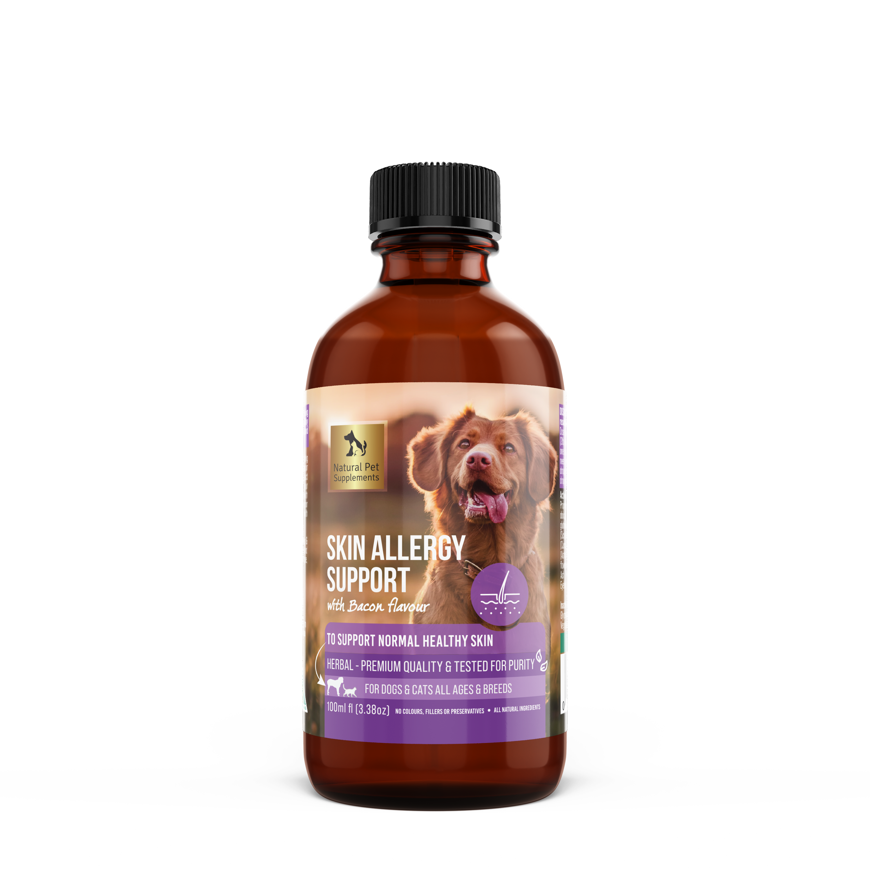 Natural Pet Supplements skin allergy support 200ml