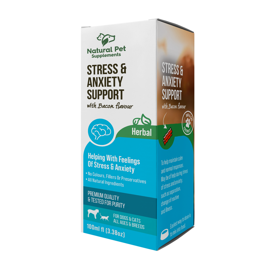 Stress Support calming herbal formula for dogs