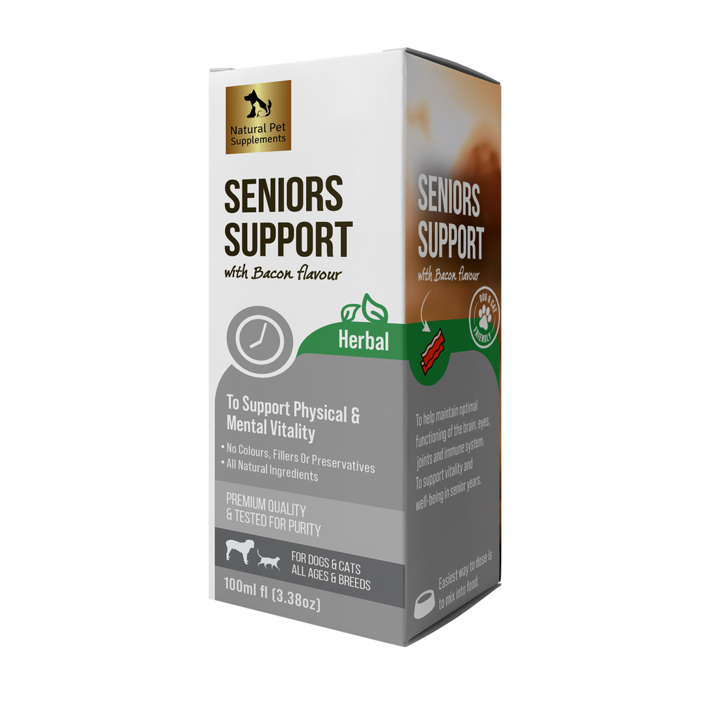 Seniors Support Herbal Tincture For Dogs and Cats 100ml Natural