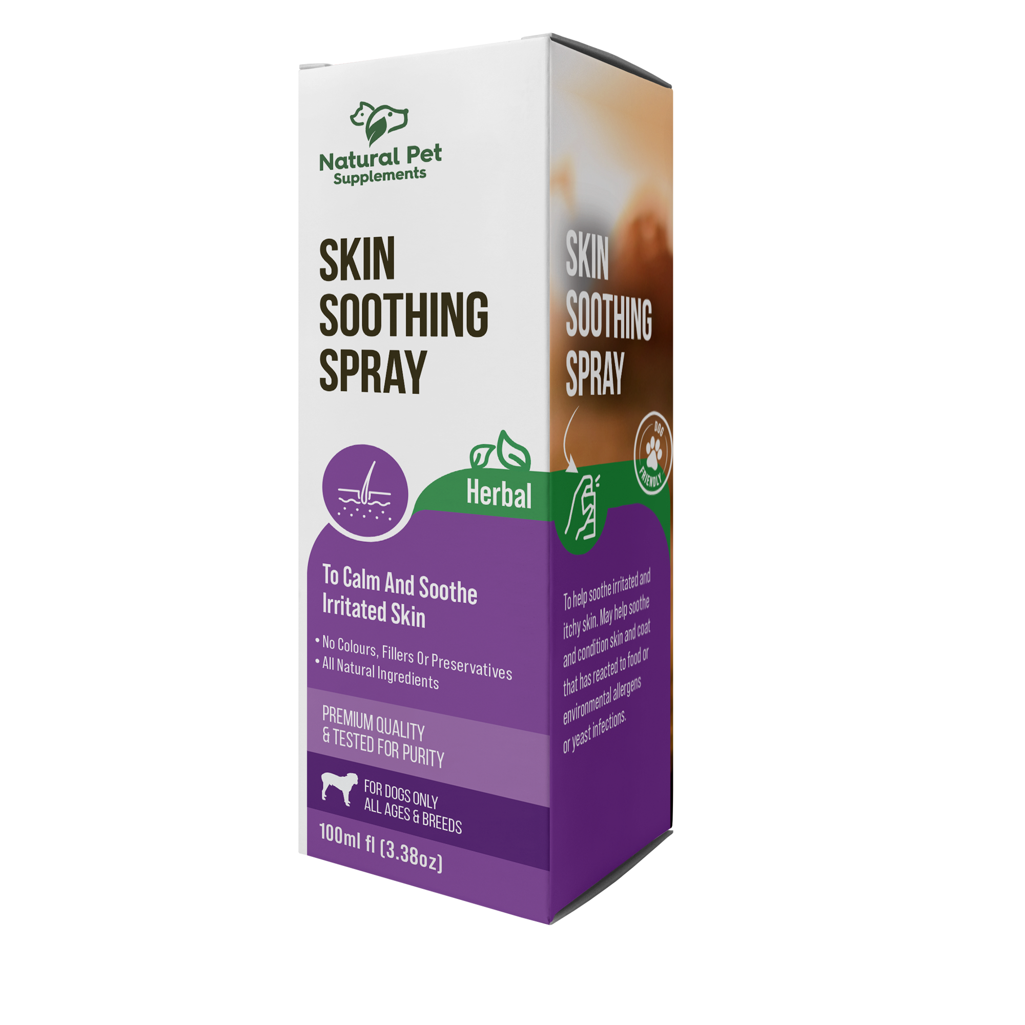 Skin soothing spray for dogs 100ml