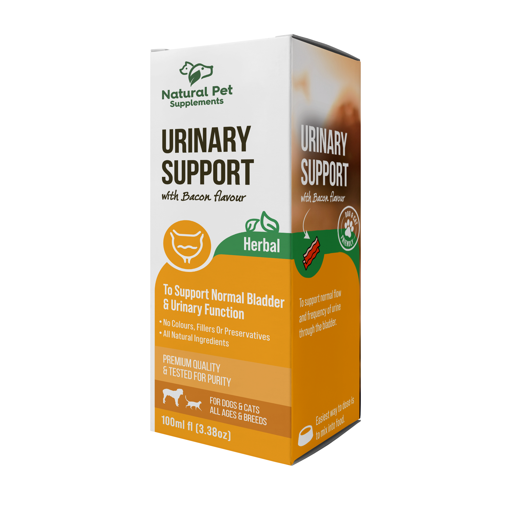 Natural Pet supplements urinary support for dogs and cats 100ml