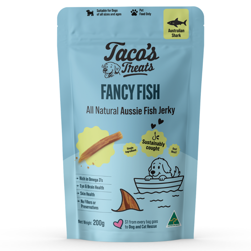 Taco's Treats - Aussie Fancy Fish - All Natural Fish Jerky 200g