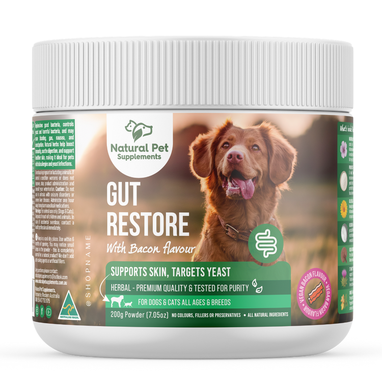 Gut Restore powder for dogs and cats