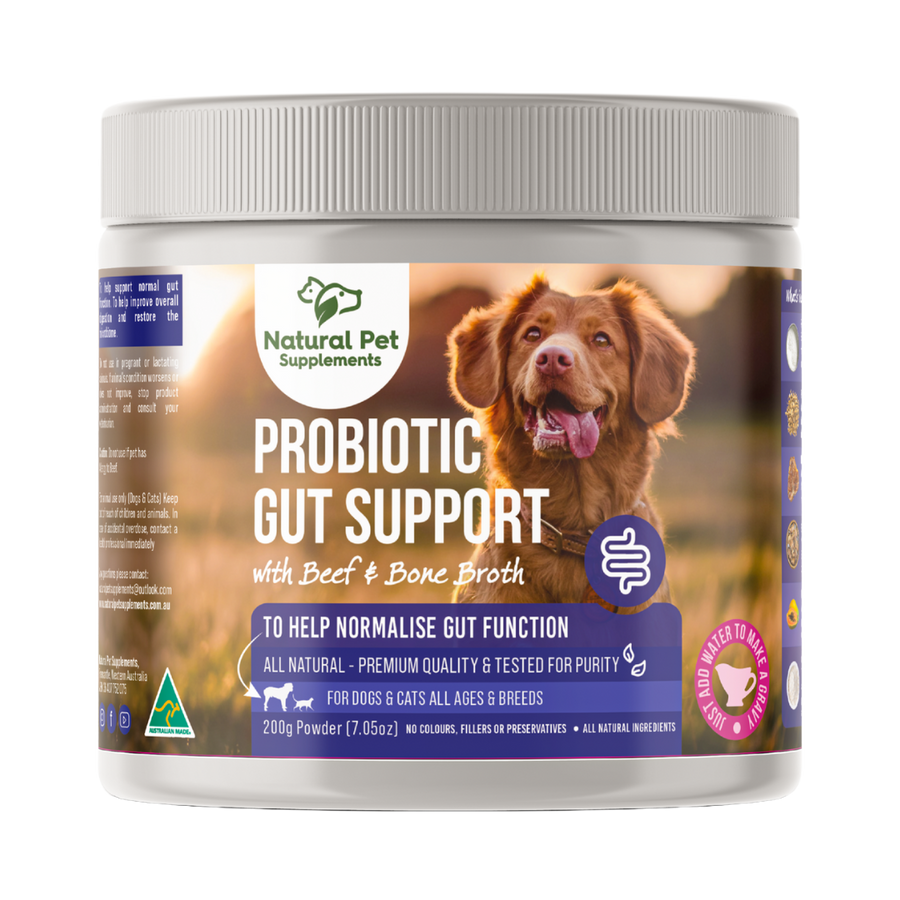 Probiotic Gut Support powder for dogs