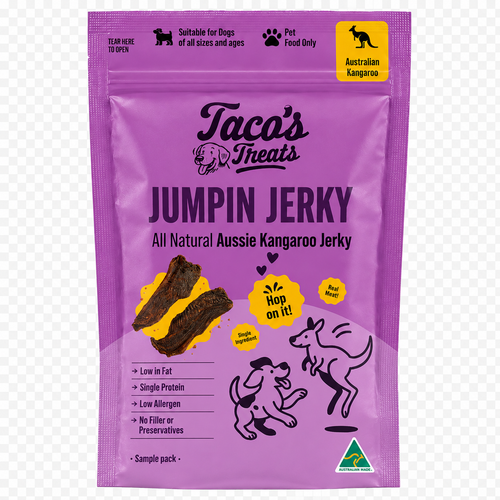 Jumpin Jerky — Dogs only