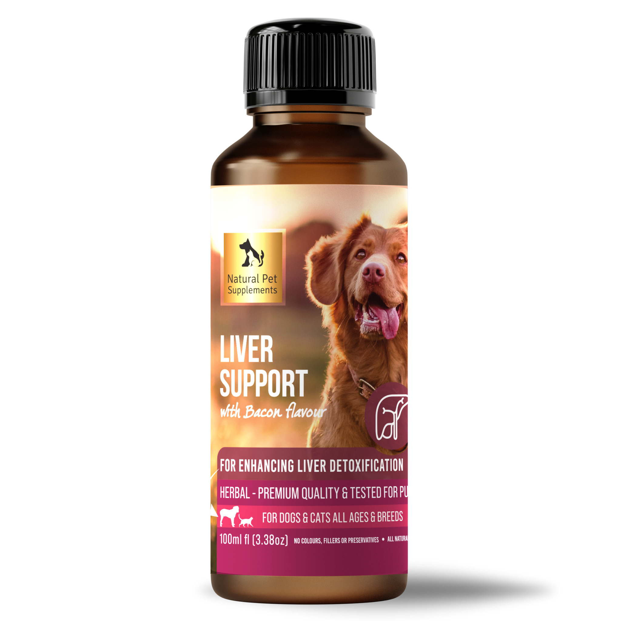 Immune Support Herbal for Dogs and Cats 100ml Natural Pet Supplements